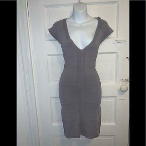 LOLA gray sleeveless dress size XS